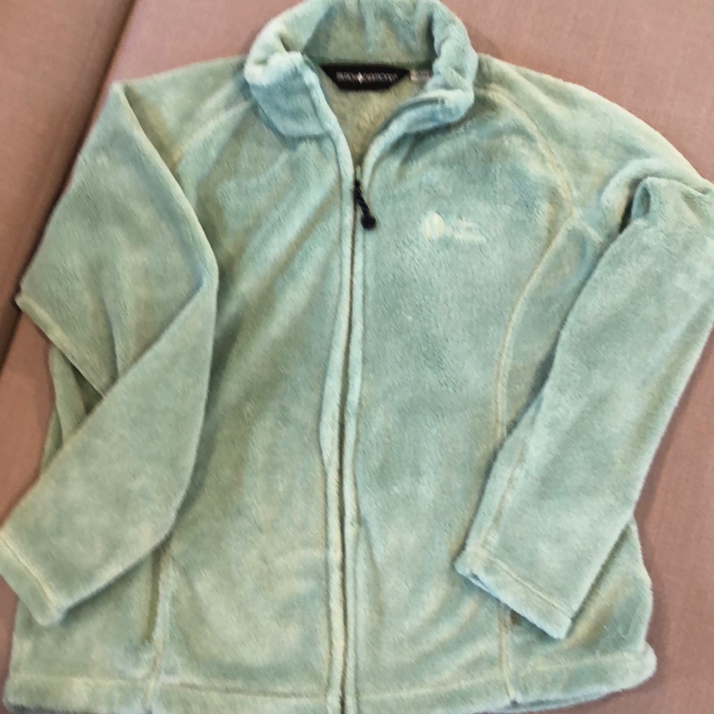 Black Diamond girls full zip fleece L